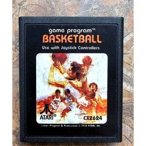 Basketball - 1978 - CX2624 - ATARI 2600 - Cartridge only!